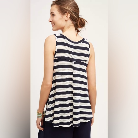 Anthropologie – On The Road – Pointelle Swing Tank – Small - Picture 2 of 16
